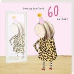 60th Birthday Girl Card