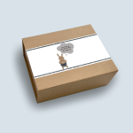Blue Positive Pants Personalised Gift Box