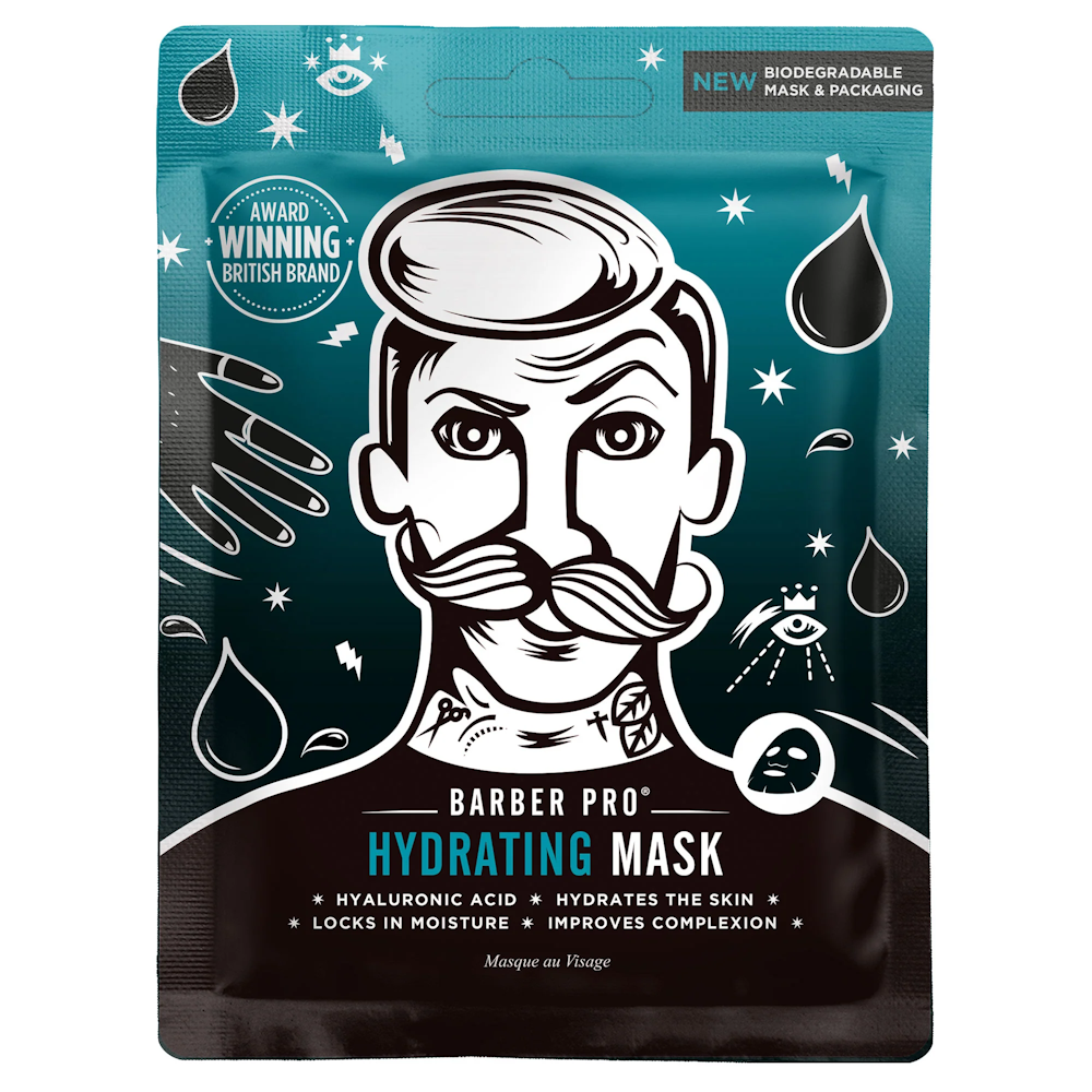 Barber Pro Men’s Face Masks – Various Treatments