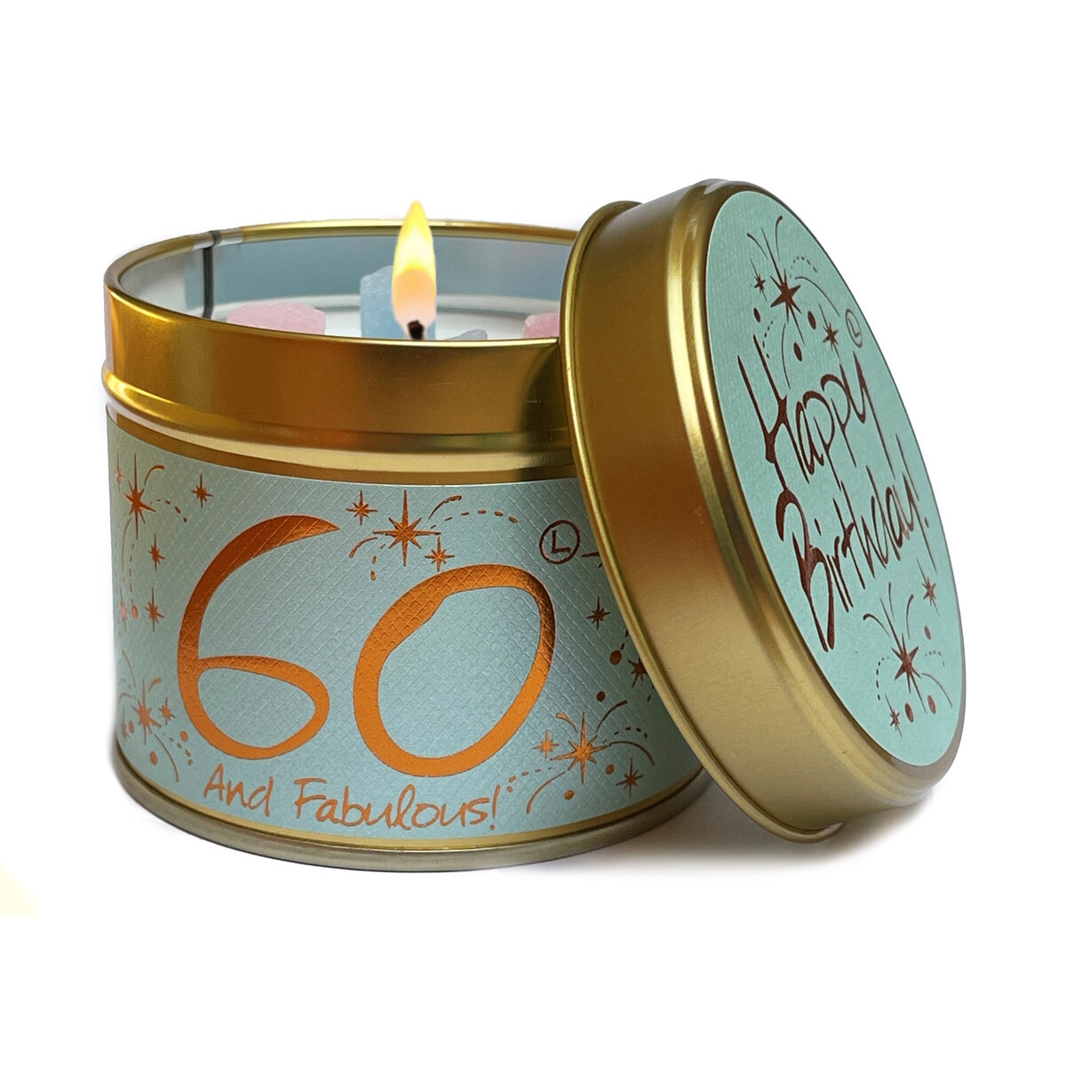 Happy Birthday Candle Tins – Milestone Ages