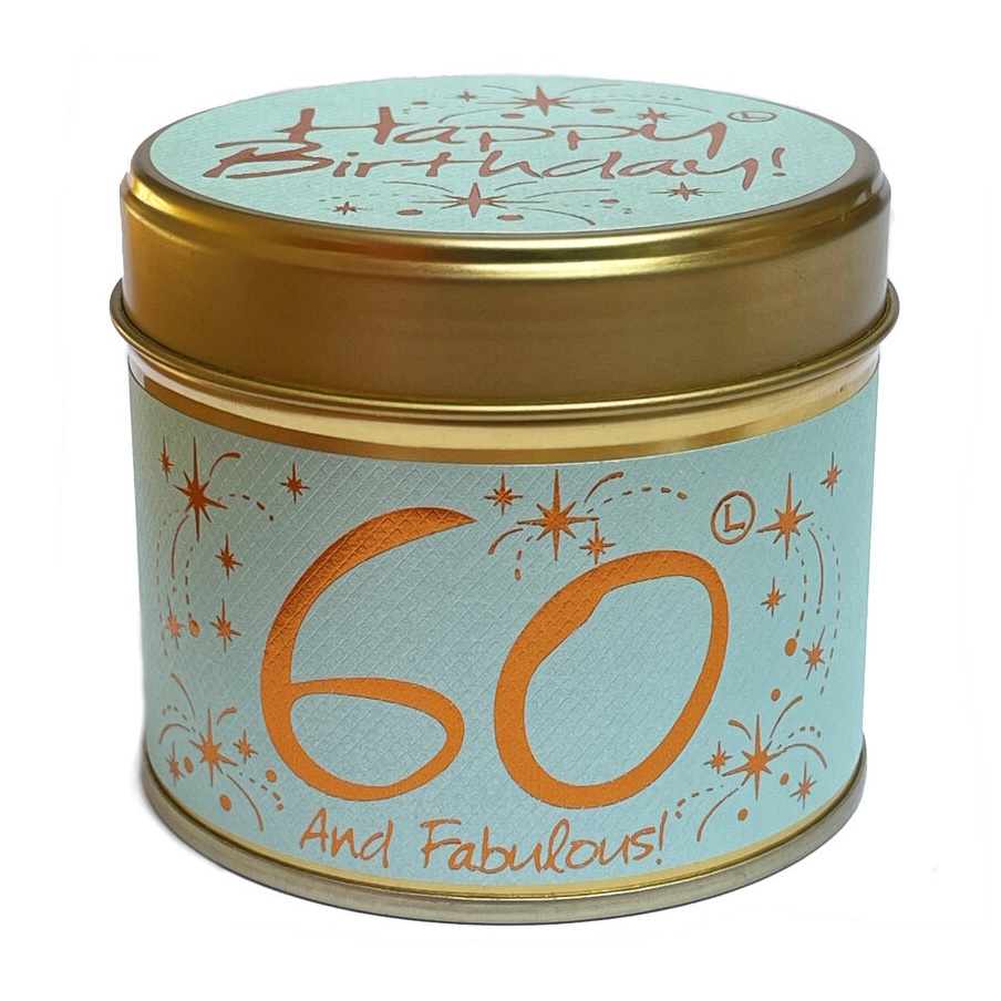 Happy Birthday Candle Tins – Milestone Ages