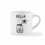 Personalised Flower Mug
