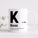 Personalised Initial Mug
