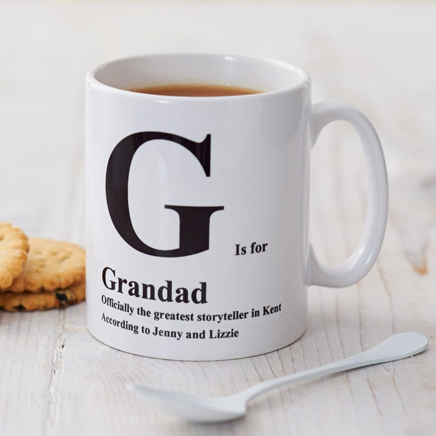 Personalised Initial Mug