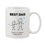 Personalised Stick People Personalised Father's Day Mug (Various Designs)