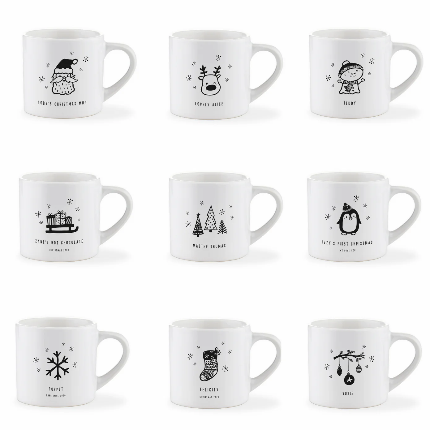 Personalised Children’s Christmas Mug