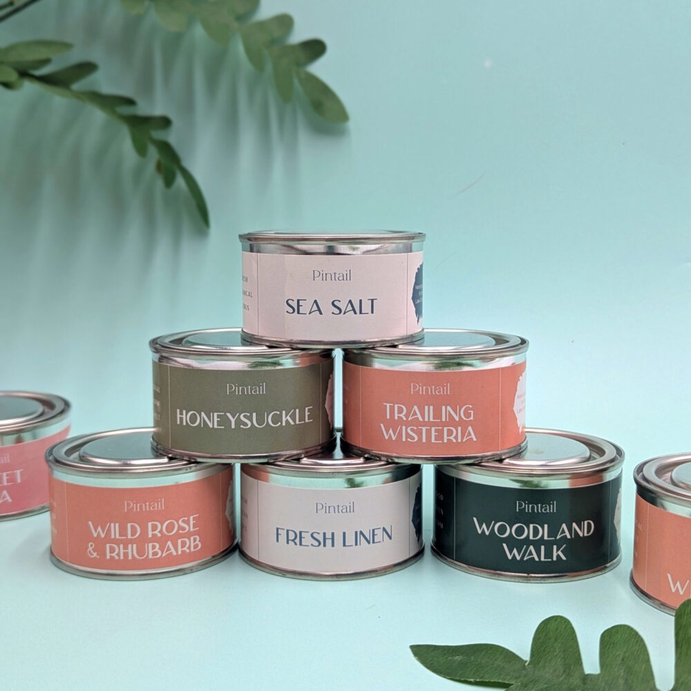 Scented Candle Tins – Various Fragrances
