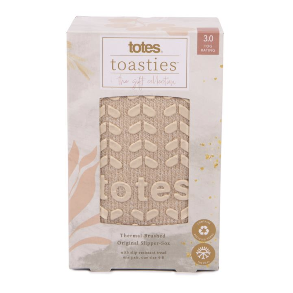 Totes Ladies Thermal Slipper Socks – Various Colours