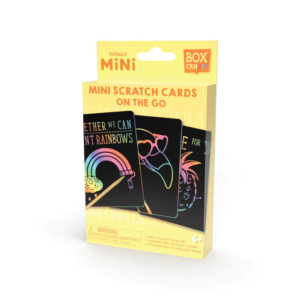 Rainbow Scratch Art Craft Set
