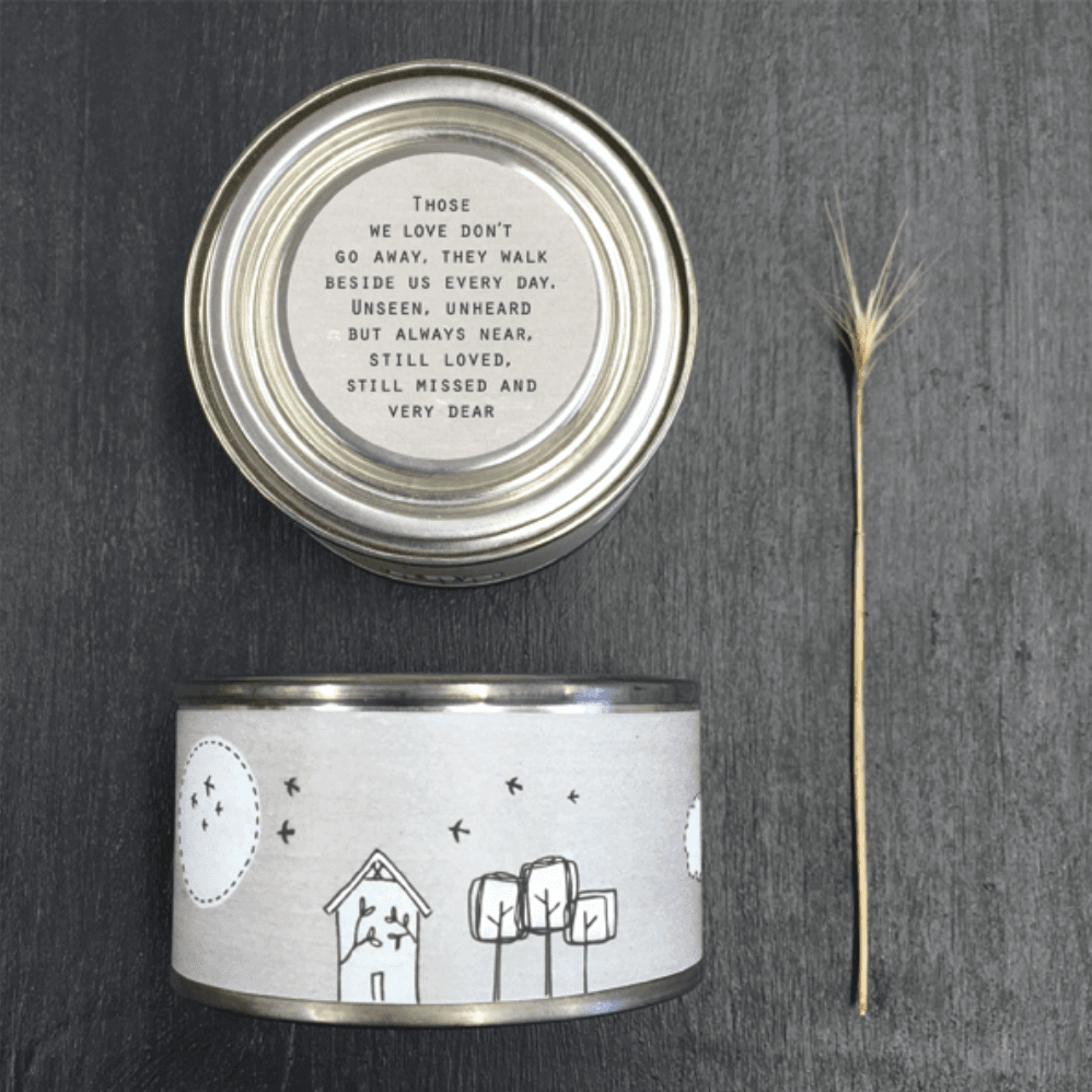 ‘Those We Love Don’t Go Away’ Candle