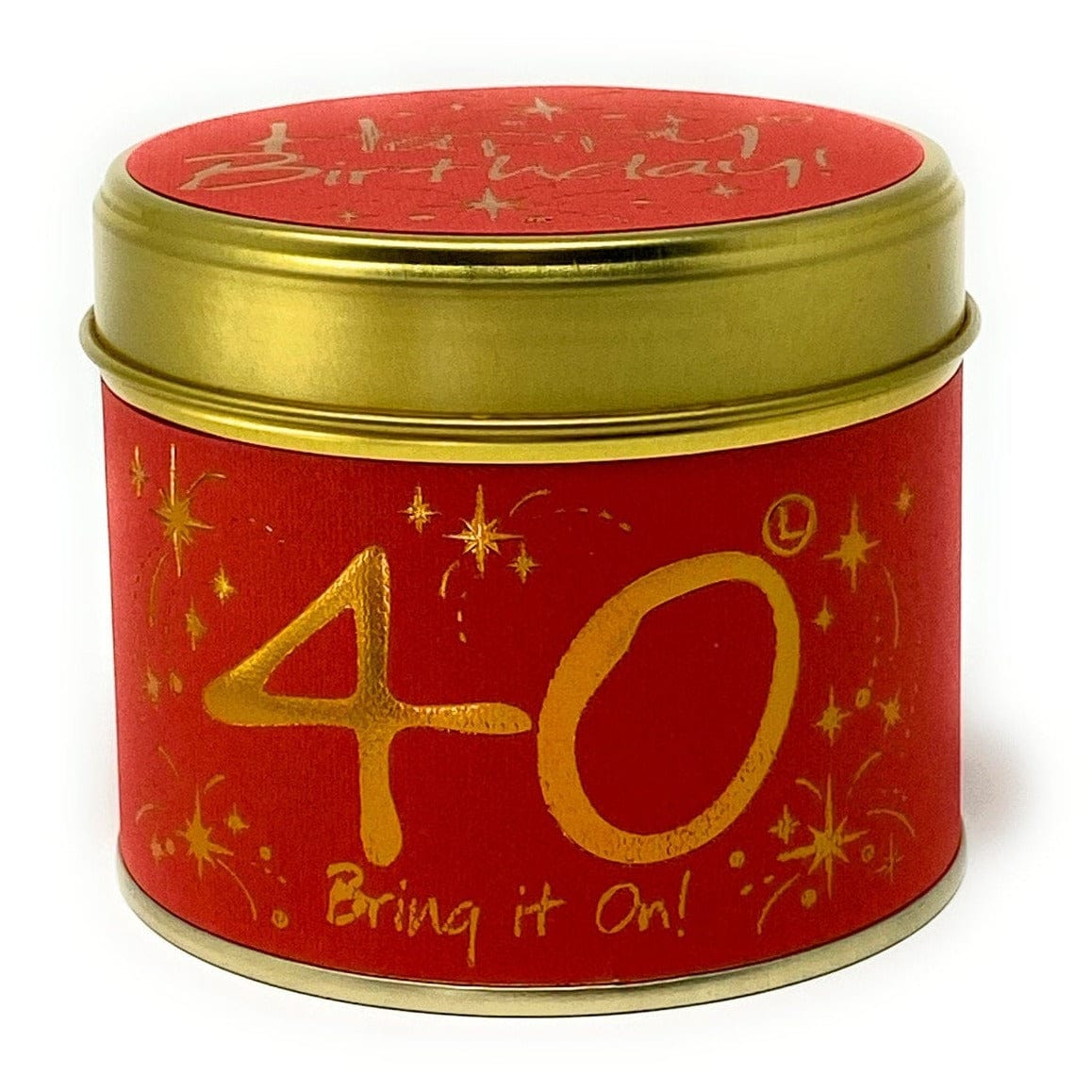 Happy Birthday Candle Tins – Milestone Ages