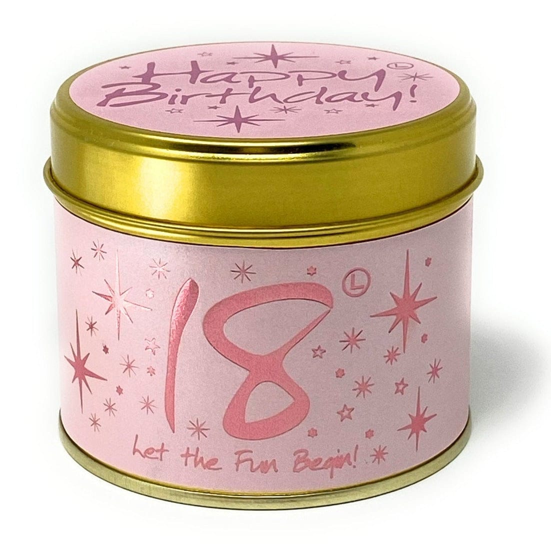 Happy Birthday Candle Tins – Milestone Ages