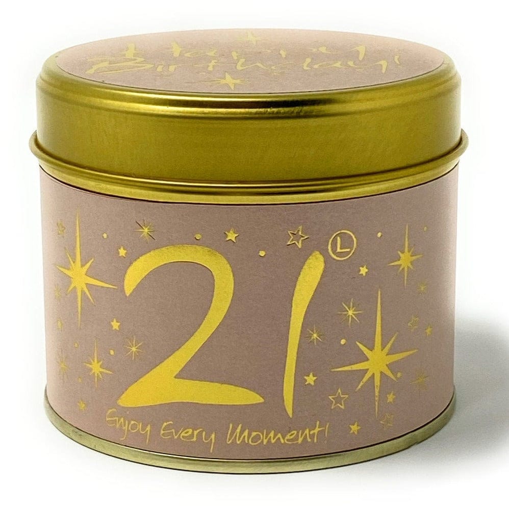 Happy Birthday Candle Tins – Milestone Ages