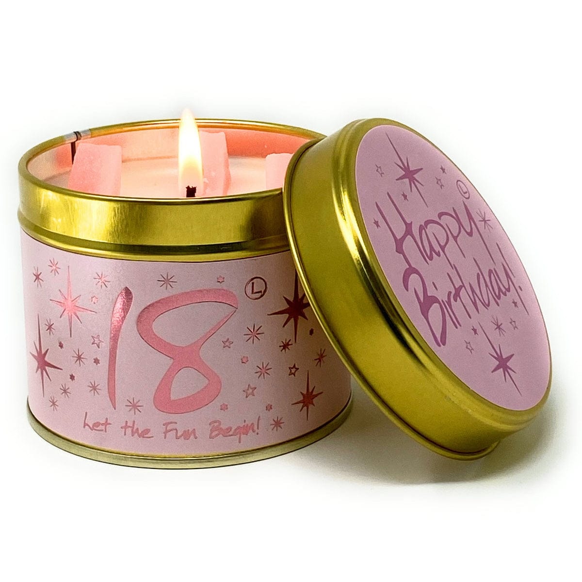 Happy Birthday Candle Tins – Milestone Ages