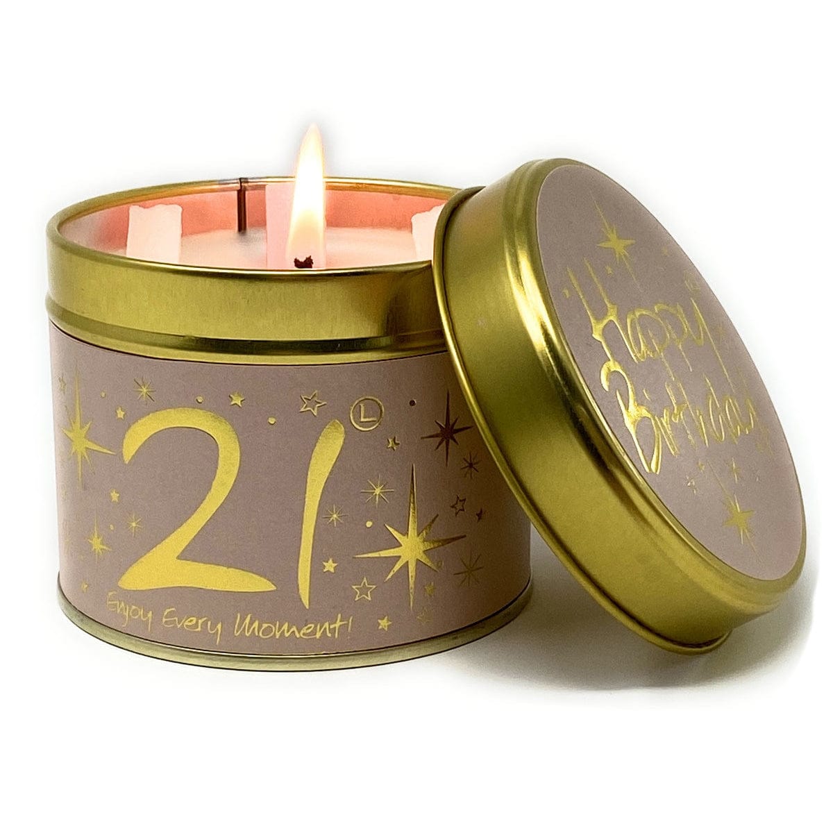 Happy Birthday Candle Tins – Milestone Ages