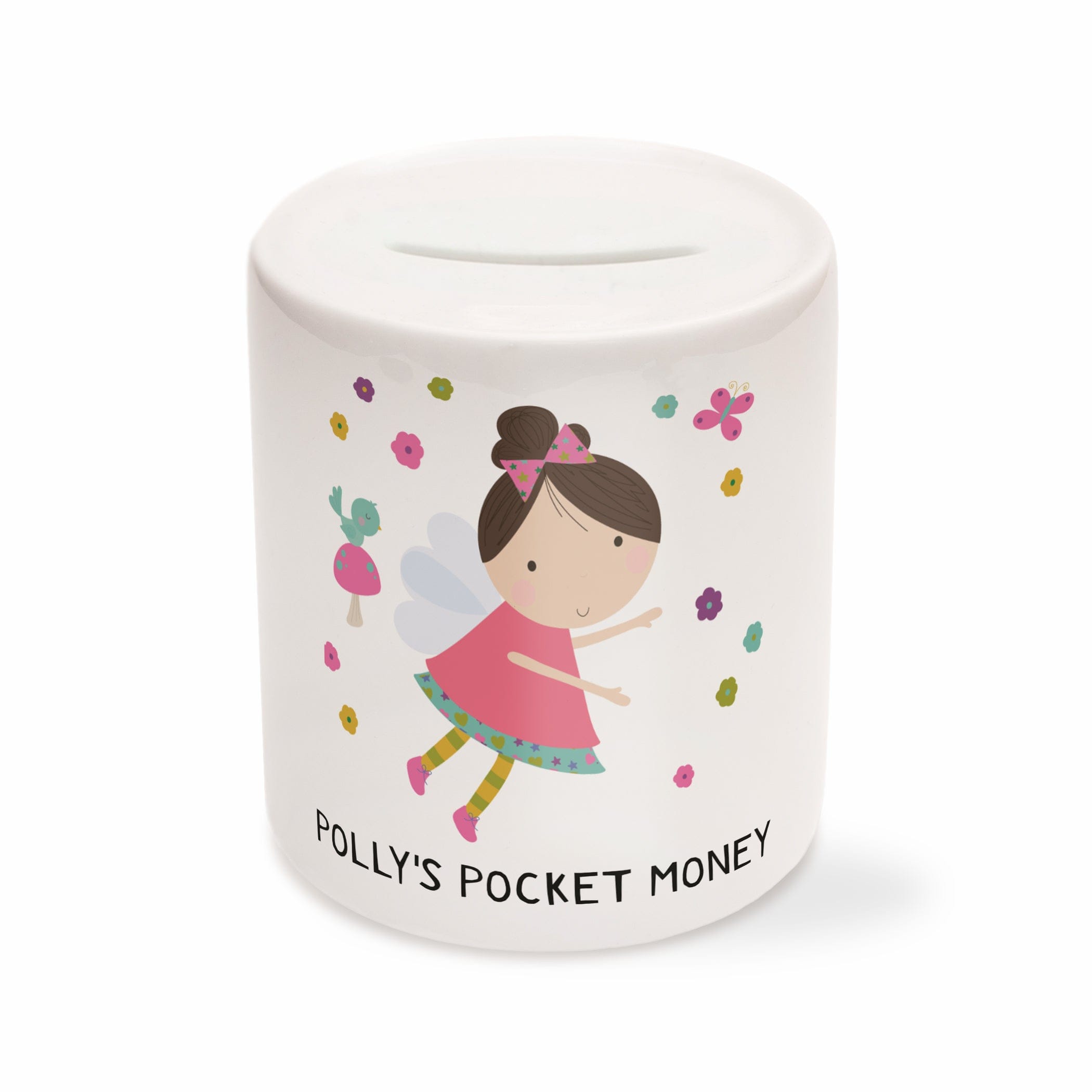 Children’s Personalised Fairy Money Box