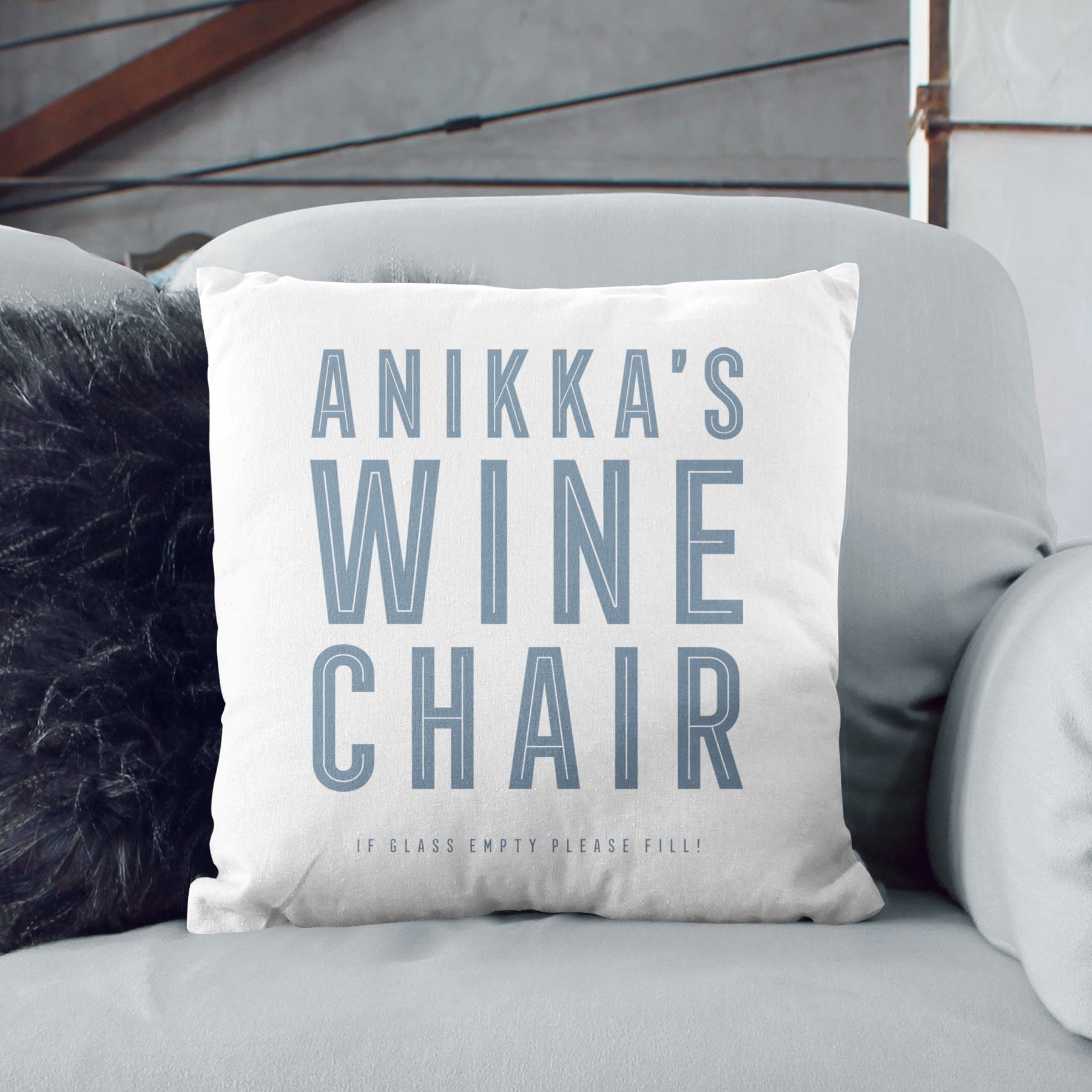 Personalised ‘Spot’ Cushion – Various Colours