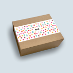 Bright Flowers Personalised Gift Box