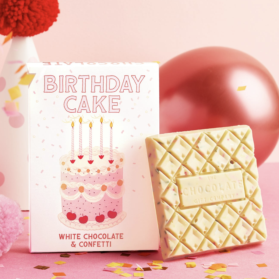 Birthday Cake White Chocolate Bar