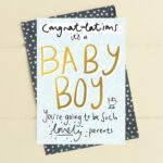baby boy card