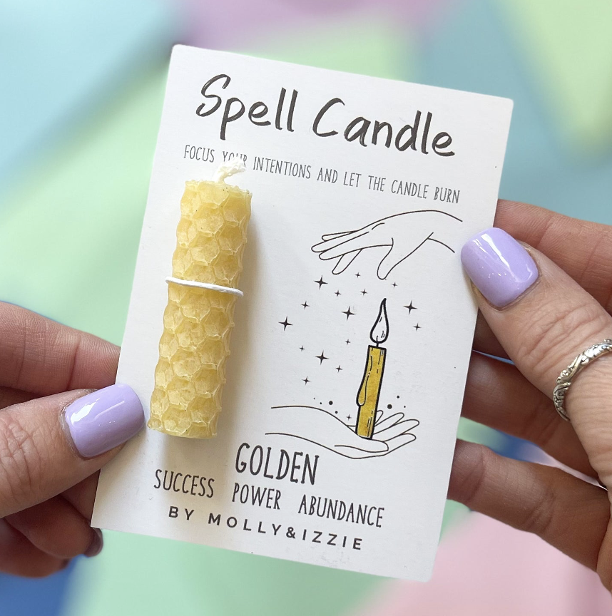 Beeswax Spell Candles – Various Designs