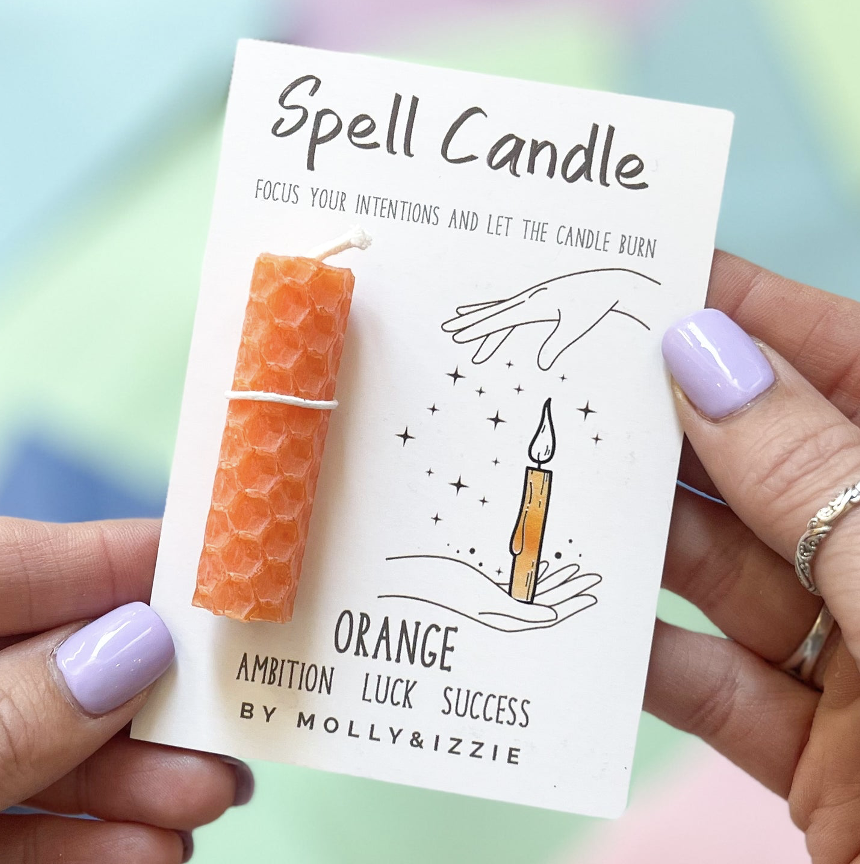 Beeswax Spell Candles – Various Designs