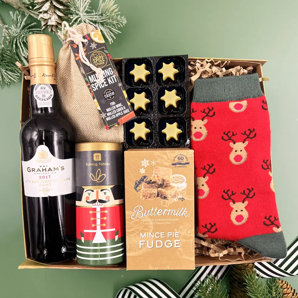The Christmas Goodies Gift Box Hamper For Him