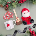 The Mini Children's Santa Gift Set Flat Lay