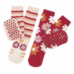 totes-unisex-kids-cosy-slipper-socks-cat-flowers-1