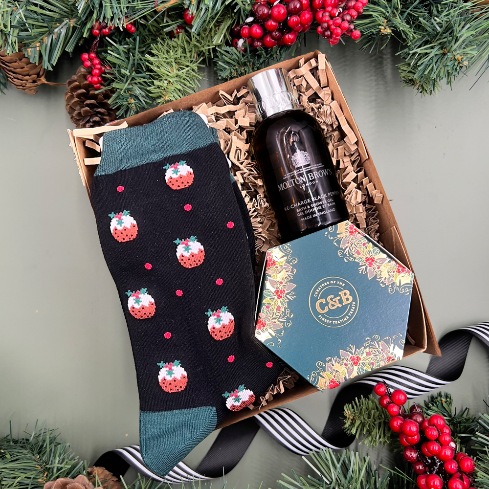 The Mini Christmas Pamper Hamper For Him