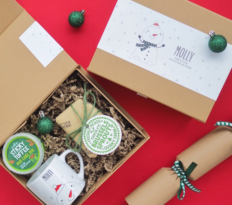 Christmas Bespoke Gift Box Hamper Teenagers